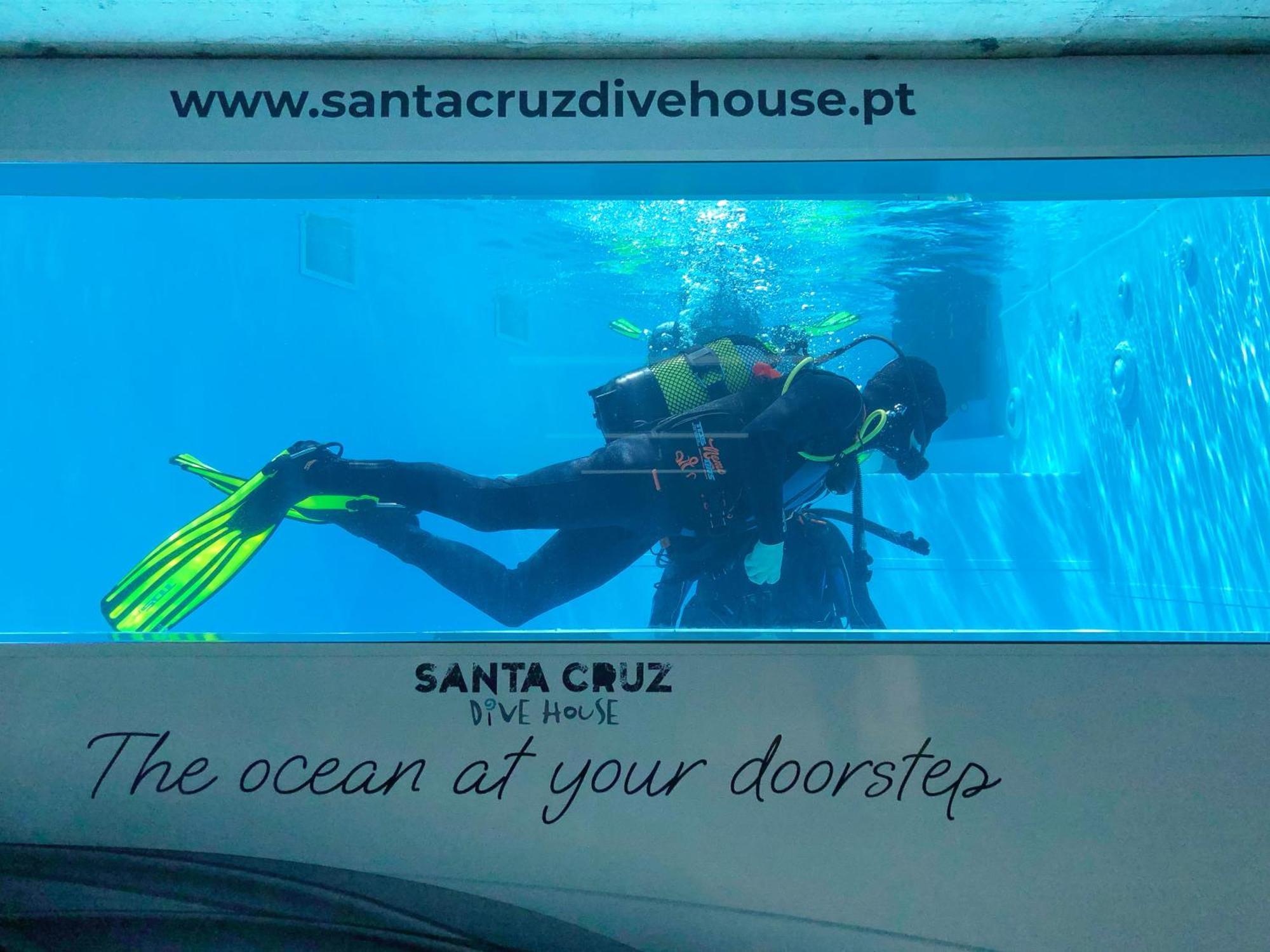 Santa Cruz Dive House Padi Dive Resort Silveira  Eksteriør billede